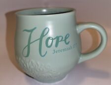 Stoneware Mug Hope Jeremiah 17:7 Scripture Bible Verse Cup Mug Dayspring picture