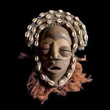 African Mask wooden Tribal Mask Vintage Dan Kran Mask wood-G1465 picture