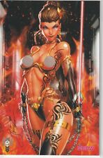 24 Patreon Exclusive Jamie Tyndall Leia Chained Trade Cover W/COA Naughty picture