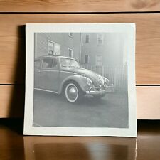 VTG 1960s Volkswagen Beetle Classic Car Urban Residential Setting Photo picture