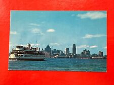 1964 TORONTO ROTARY~ FERRY & CITY SKYLINE ~  Vintage UNPOSTED Postcard~ONTARIO picture