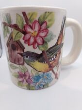 Fantastic Papel Giftware Gold Finch & Songbirds Coffee Mug  picture