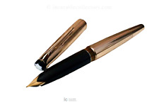 Uninked Montblanc Meisterstuck N 82 Gold R Fountain Pen M 1950s picture