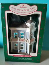 Hallmark: Hall Bro's Card Shop - Nostalgic Houses & Shops - Series 5th Ornament picture