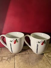 STARBUCKS 2011 HOLIDAY MITTENS WHITE RED GREEN 13 OZ MUG CUP VGUC picture