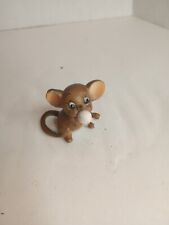 Vintage Josef Originals Mouse Figurine Chewing Bubble Gum Blowing A Bubble picture