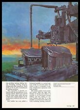 1976 Gil Cohen Artist Copy Milling Large Stamping Dies Pastel Art Print Ad picture