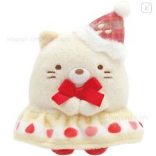 MO22601 Sumikko Gurashi San-X 2023 Holiday Tenori Plush neko cream yellow cat picture