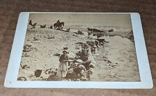 Australia CDV 1874 Gold Mining Camp Women Doing Laundry by Stream Chinese picture