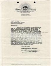 LOUIS B. MAYER - DOCUMENT SIGNED 09/25/1926 picture