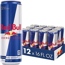 Red Bull Energy Drink, 16 Fl Oz Cans, 12 Pack picture