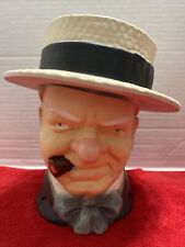 Vintage W.C. Fields Cookie Jar Top Hat Red Nose By Cumberlandware Rare picture