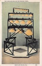 Lake Wales Florida FL Carillon Bells in the Singing Tower Vtg Postcard T6 picture