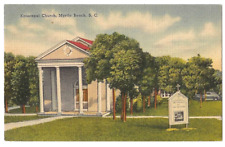 Myrtle Beach South Carolina c1940's Episcopal Church, religion picture