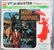 COLOR Gaf B376 Disney's Disney Movie Mary Poppins view-master 3 Reels Packet picture