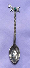 MOST CHARMING ANTIQUE FRED HARVEY NAVAJO HAND MADE COIN SILVER picture
