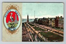 Herne Bay UK-United Kingdom, View From The Pavilion Vintage Souvenir Postcard picture