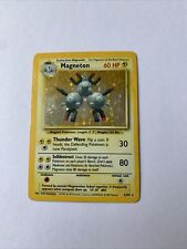 Pokémon TCG Magneton Base Set 9/102 Holo Unlimited Holo Rare picture