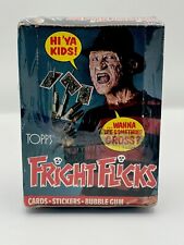 1988 Topps Fright Flicks Empty Trading Cards Display Box - EX Condition picture