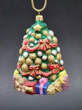 Vintage Blown Glass Christmas Tree Ornament picture