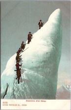 c1910s SWITZERLAND Mountain Climbing Postcard 