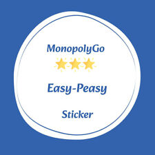 Easy-Peasy Monopoly Go 3 Stars ⭐️⭐️⭐️ Sticker Collection - Fast Delivery picture