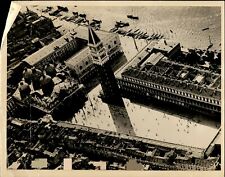 GA146 Original Photo DOGE'S PALACE Aerial View Venice Italy Historic Landmarks picture