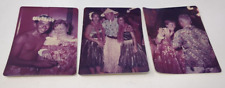 Vintage 1950s 1960s Hawaii Hula Kane Man & Girl Tourist Vacation Photos picture