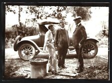 (AOP) Edison, Firestone & President Harding original 1920s 5” x 7” camp photo picture