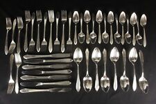 42 Pieces Silverplate Flatware  Lufberry  Pattern Wm Rogers Mfg Co AA IS picture