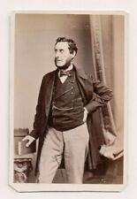 Vintage CDV Anthony Ashley-Cooper, 7th Earl of Shaftesbury philanthropist picture