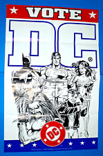 1995 Marvel vs DC Vote DC Promo Foldout Poster 34