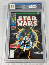 STAR WARS #1 CGC 10.0 GEM MINT FIRST -EARLY RELEASES 1oz SILVER FOIL NZ MINT picture
