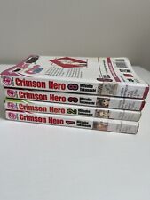 Crimson Hero manga 1, 2, 3, 8 ex library copies picture