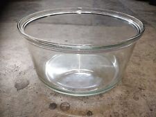 Crest FRENCH TECHNOLOGY Mixing Bowl Glass Clear Huge 13