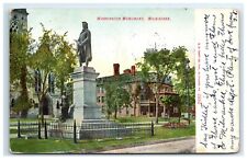 Postcard Washington Monument, Milwaukee WI  1900's G16 picture