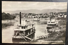 Mint Colombia Real Picture Postcard RPPC Magdalena River Port View picture