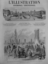 1871 Commune Prisoner Brest Aix Marseille 10 Newspapers Antique picture