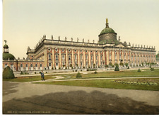 Potsdam. New Palace. PZ Vintage Photochromy, Germany Photochromy, Vint picture