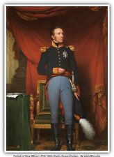 Portrait of King Willem I (1772-1843) Charles Howard Hodges picture