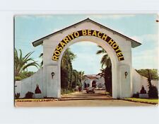 Postcard Entrance Rosarito Beach Hotel Tijuana Mexico picture
