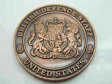 UNITED STATES BRITISH DEFENCE STAFF CLOSE ALLIANCE CHALLENGE COIN picture
