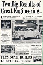 Magazine Ad - 1939 - Plymouth 