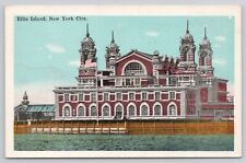 New York City NY - Ellis Island Vintage 1929 Postcard picture