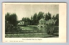 Los Angeles CA-California, View In Eastlake Park, Antique, Vintage Postcard picture