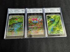 Pokemon TCG Cards Venusaur, Ivysaur, Bulbasaur Japanese 151 SET PGS GEM MT PSA picture