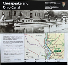 CHESAPEAKE and OHIO CANAL  C & O NATIONAL PARK SERVICE UNIGRID BROCHURE GPO 2020 picture