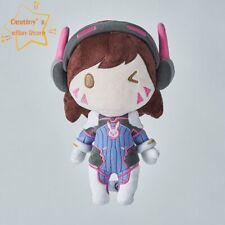 Cute Overwatch OW D.Va Soft Plush Doll Anime Game Xmas Gift Toy Figure 23cm picture