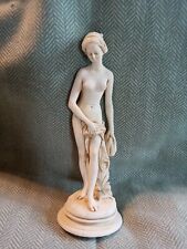 Vtg. Fidias  Alabaster Nude Greek Goddess Statue, Helen Of Troy  Sparta. Hdmade picture