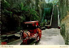 Nassau, The Queen's Staircase, 66 steps, limestone, slaves, waterfall Postcard picture